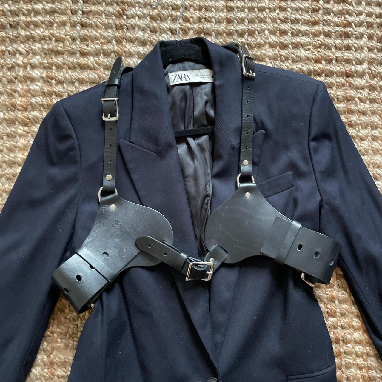 Zana Bayne leather harness. Very comme des garçons.... - Depop