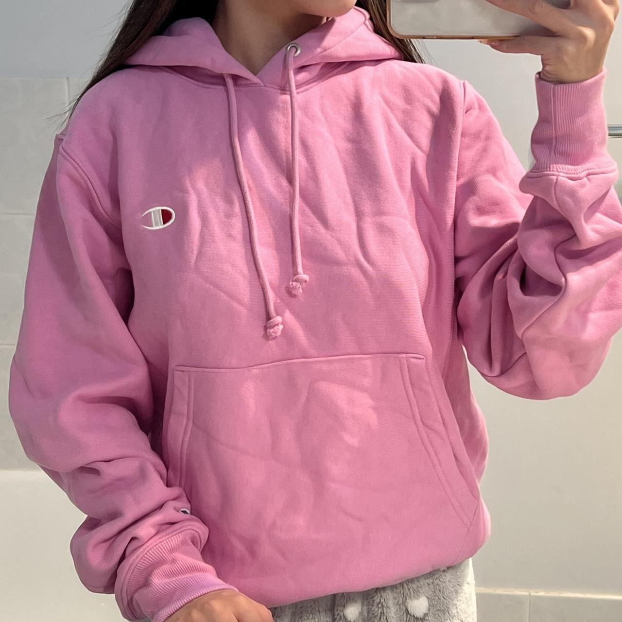 Champion shop magenta hoodie