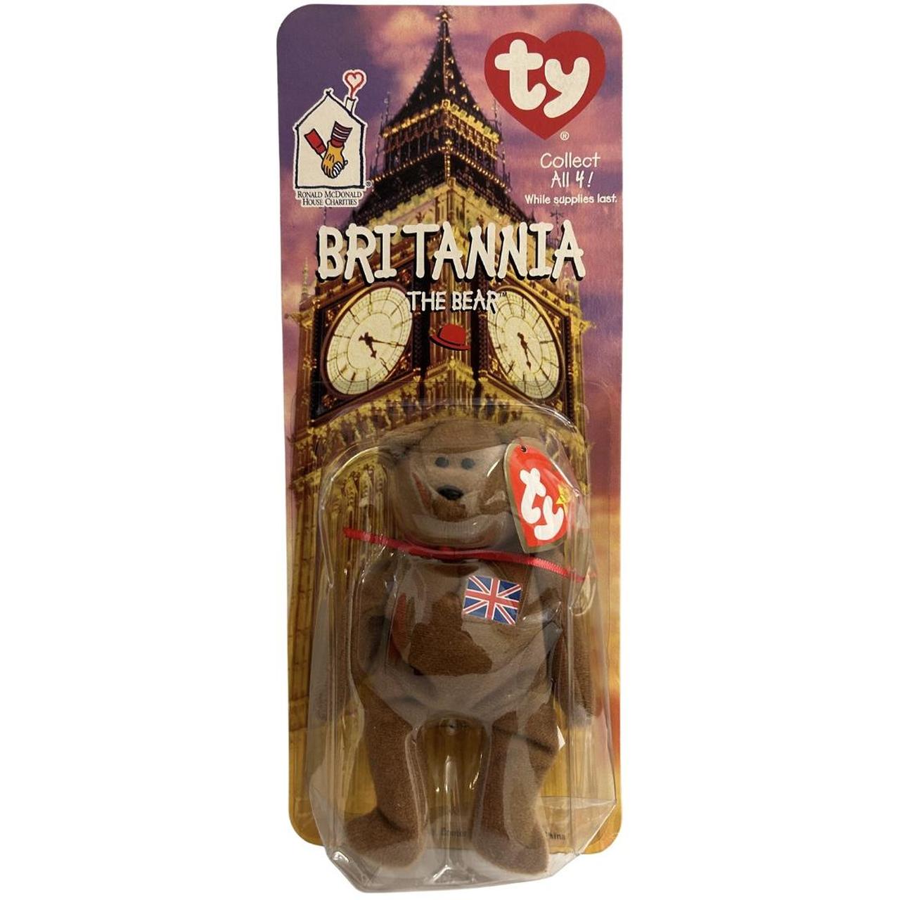 Britannia fashion beanie baby errors