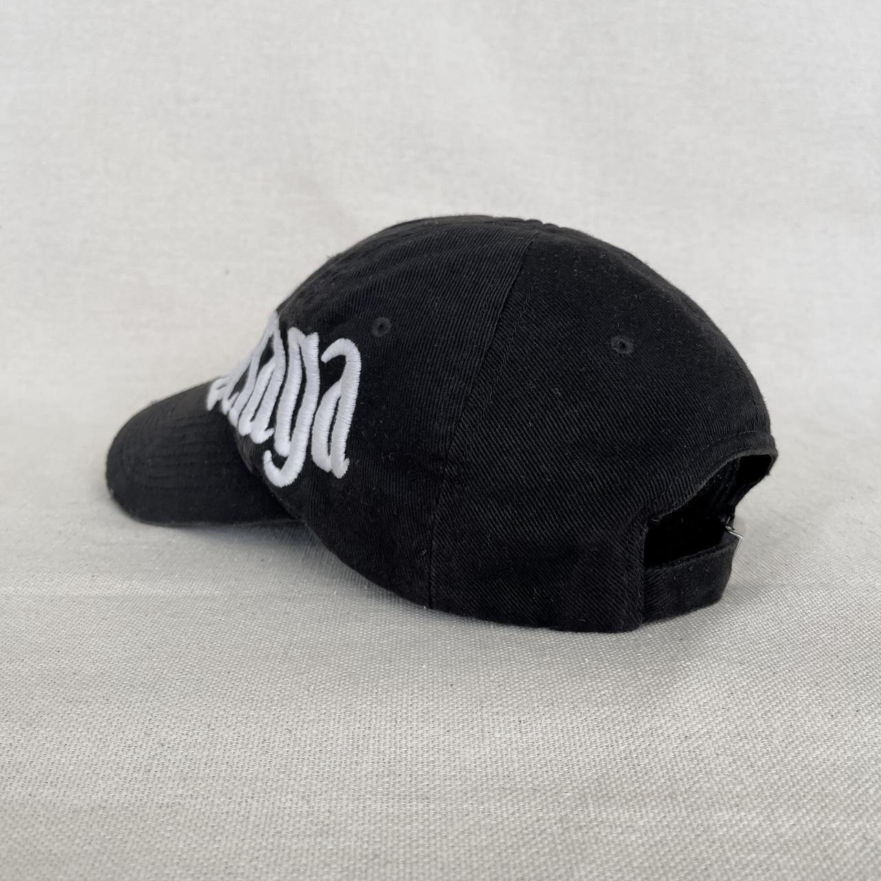 Balenciaga diagonal logo cap (Black/white) | Depop Balenciaga diagonal logo cap (Black/white) | Depop