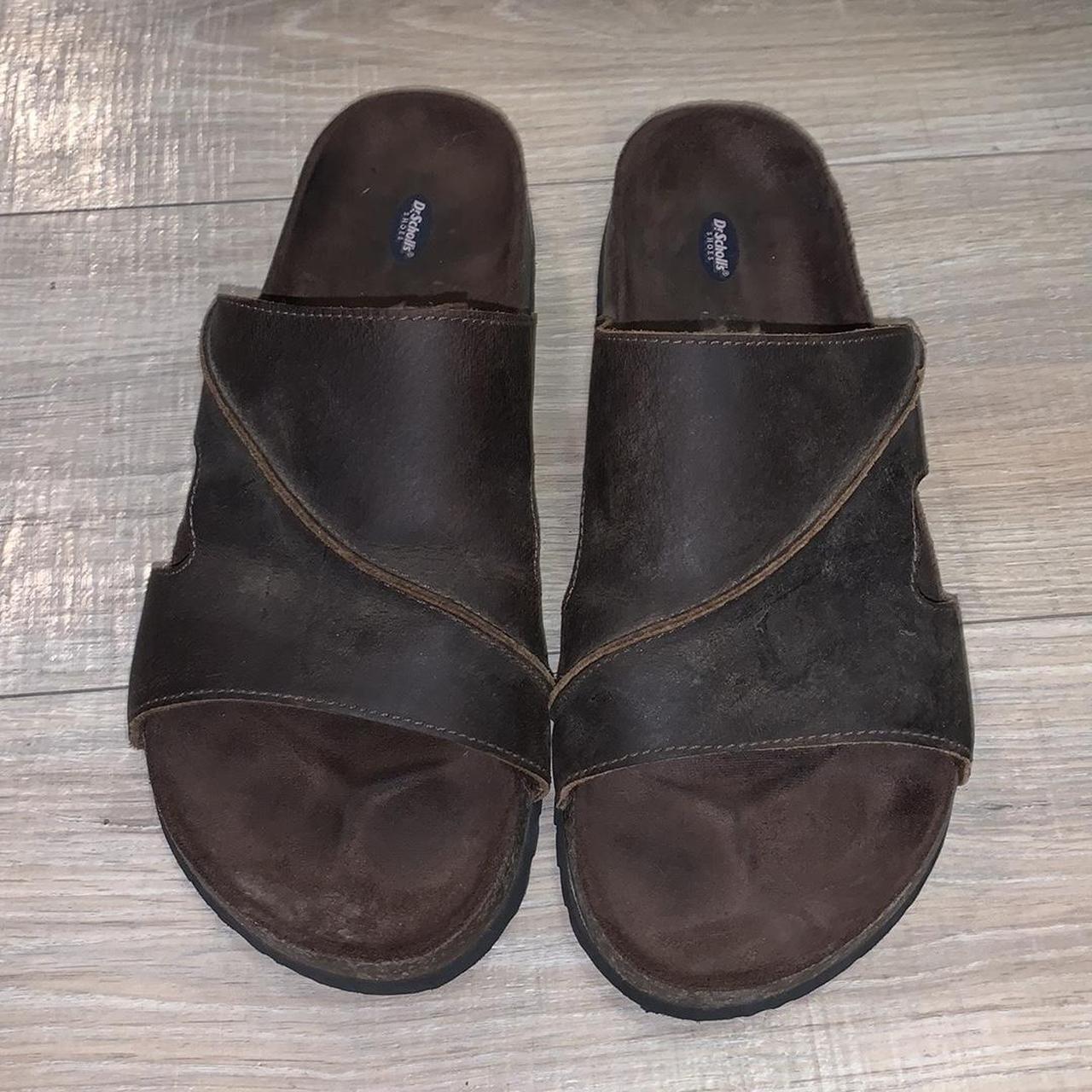 Dr. Scholl's Men's Brown Sandals | Depop