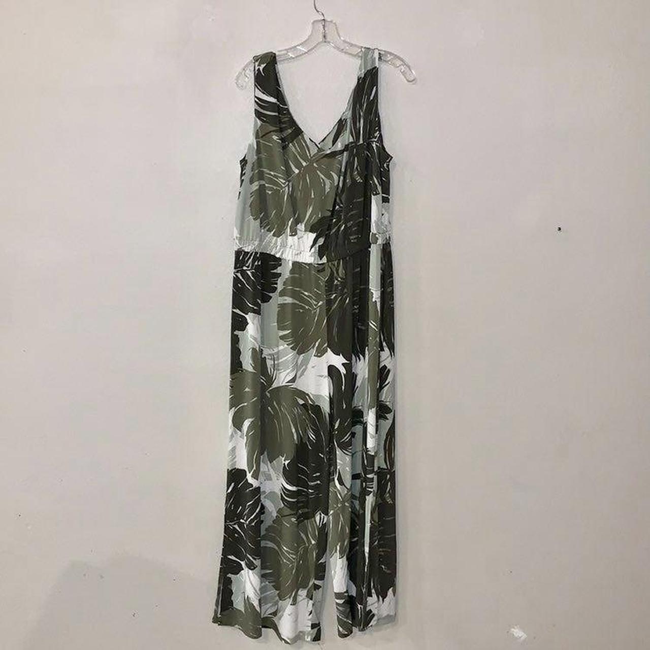 Gili Got It Love It Green Leaf Print Flowy Depop