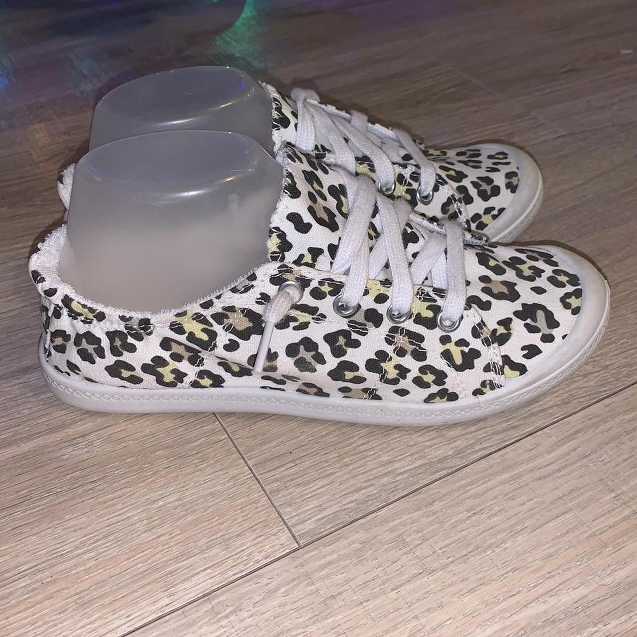 Time and tru leopard on sale sneakers