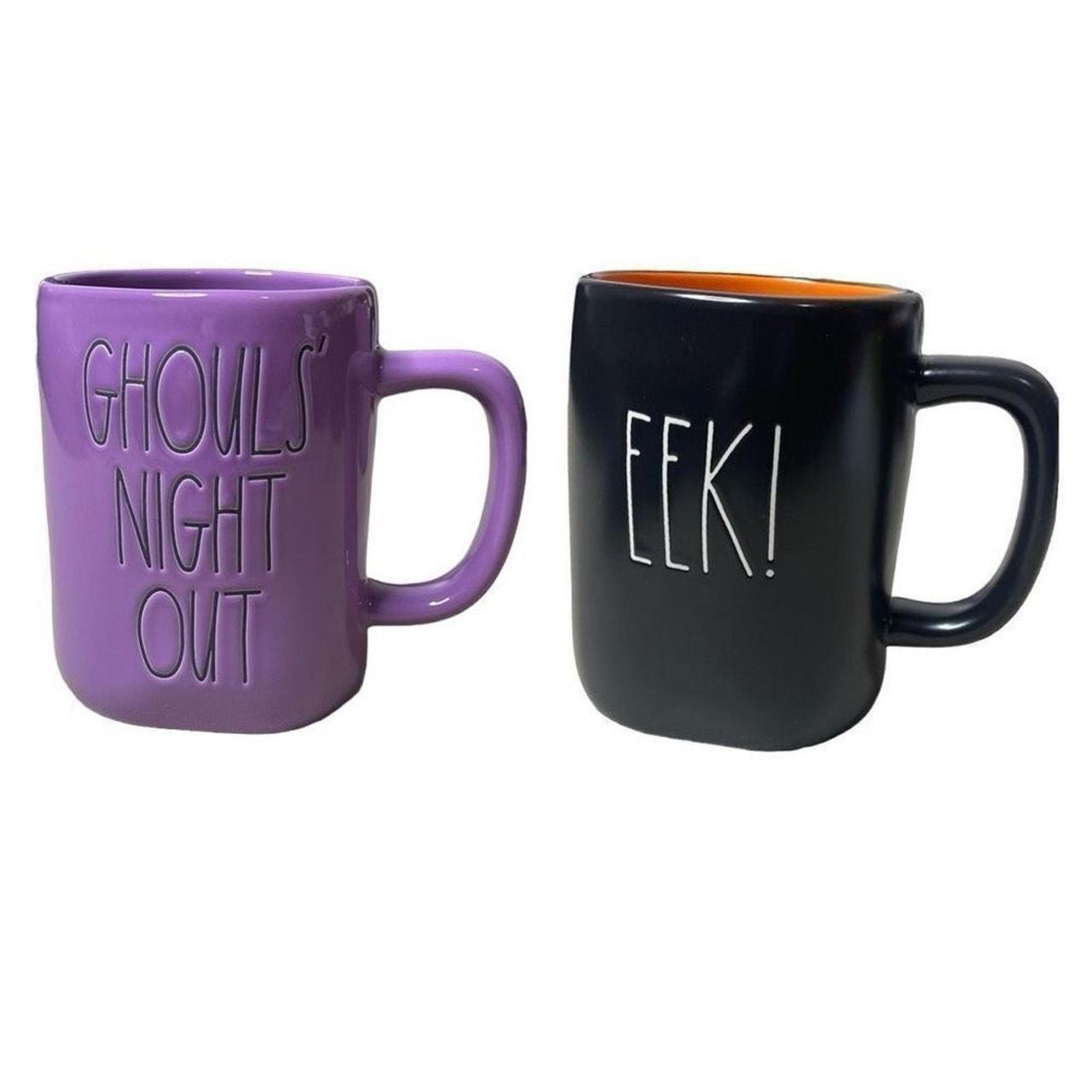 2024 Rae Dunn Purple Halloween Mug set