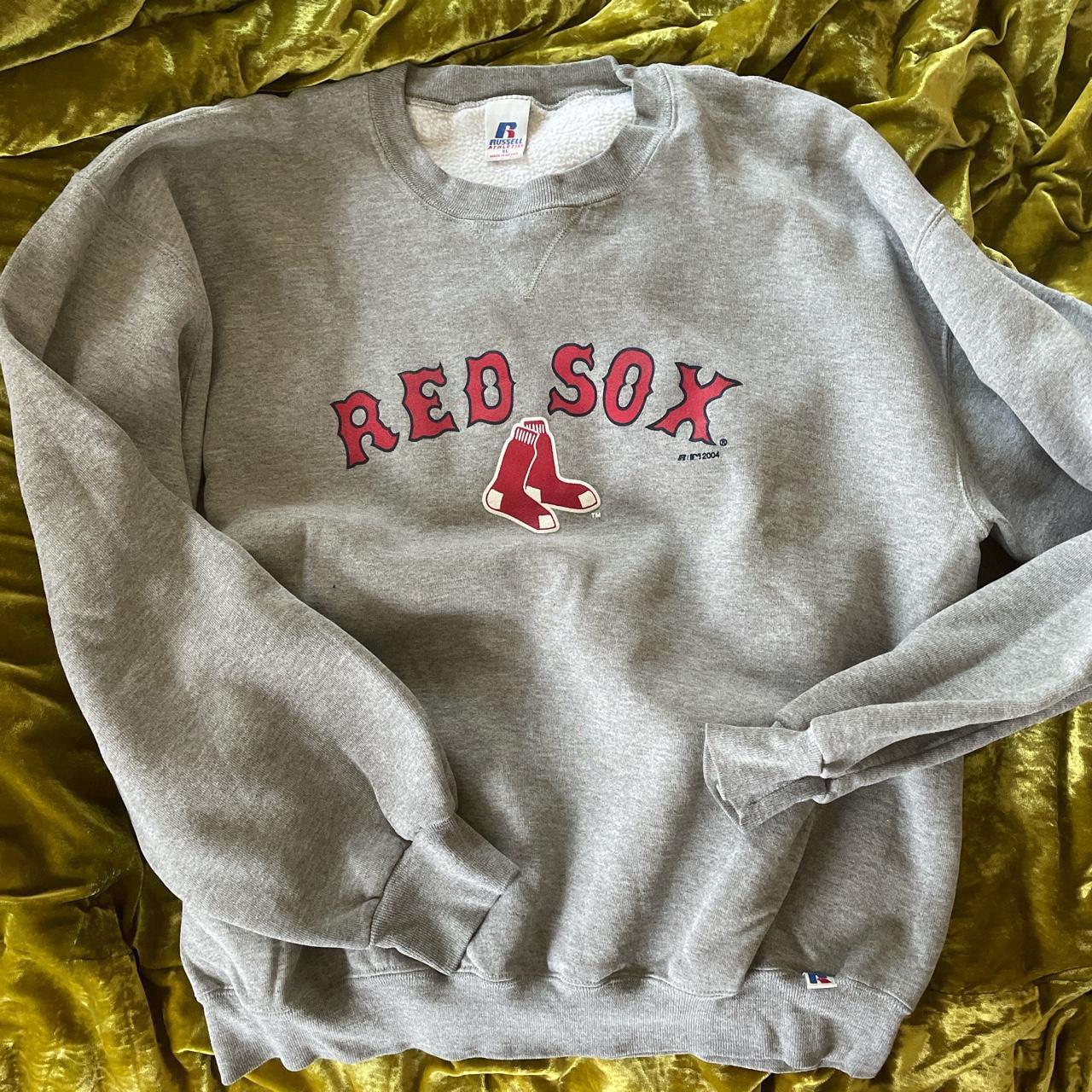 Red Sox hoodie Y2K - Depop