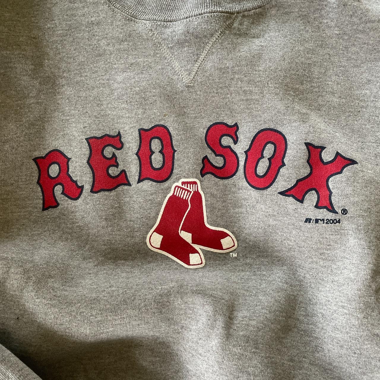 Red Sox hoodie Y2K - Depop