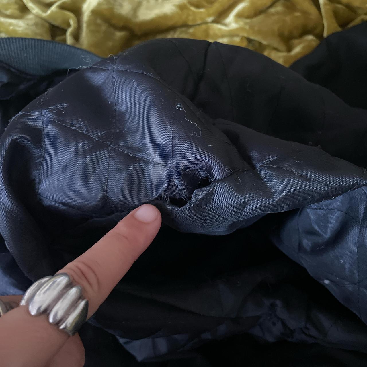 Alpha Industries Men's Bomber Jacket - Navy/Black… - image 5