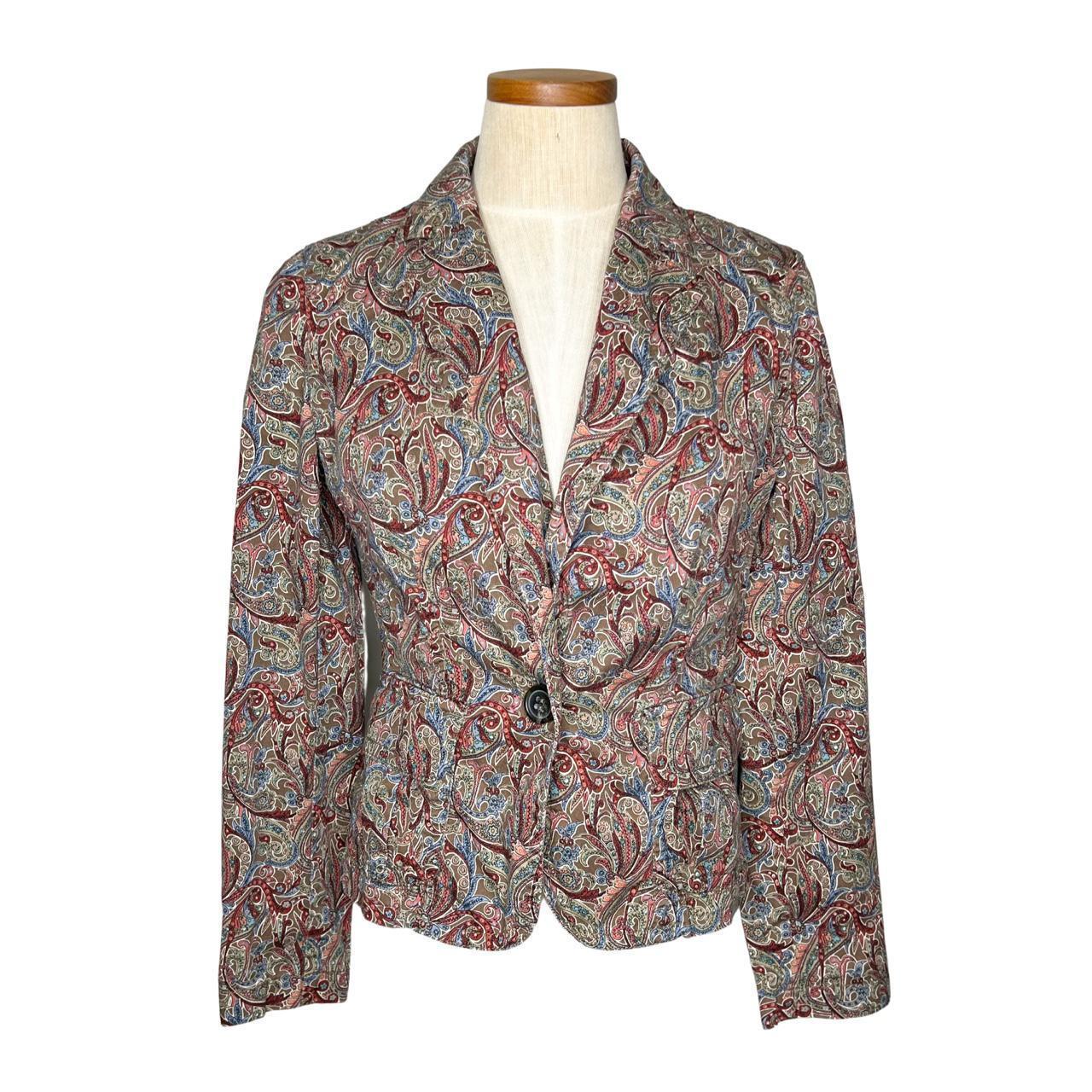 Liz Claiborne Paisley Button Jacket, ◾️ Size: S/6...