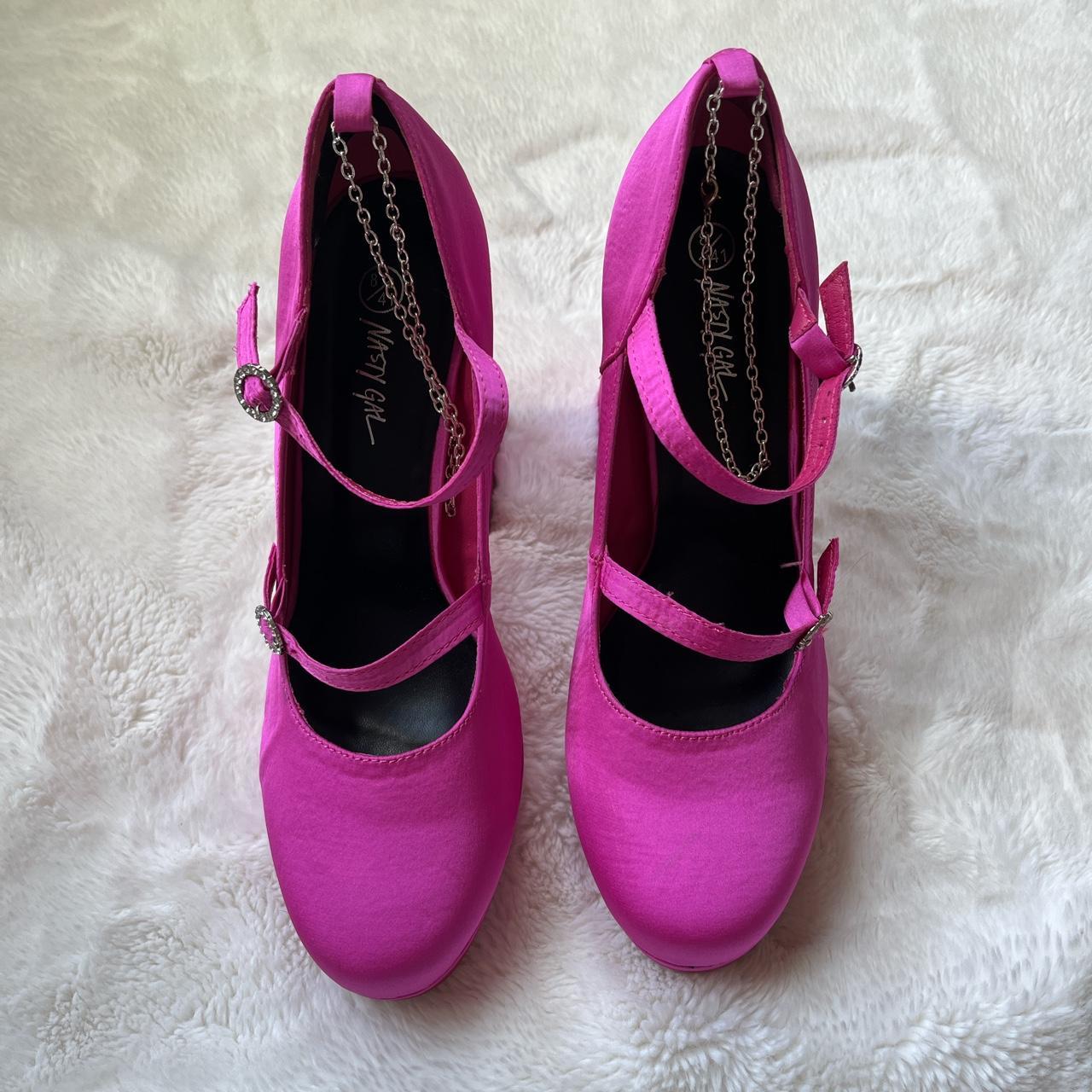 nasty gal platform heels