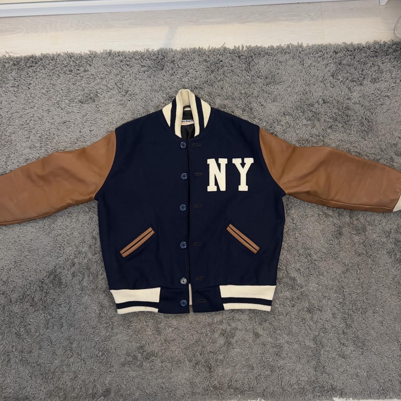 Ebbets Field Flannels Varsity Jacket - Size M New | Depop