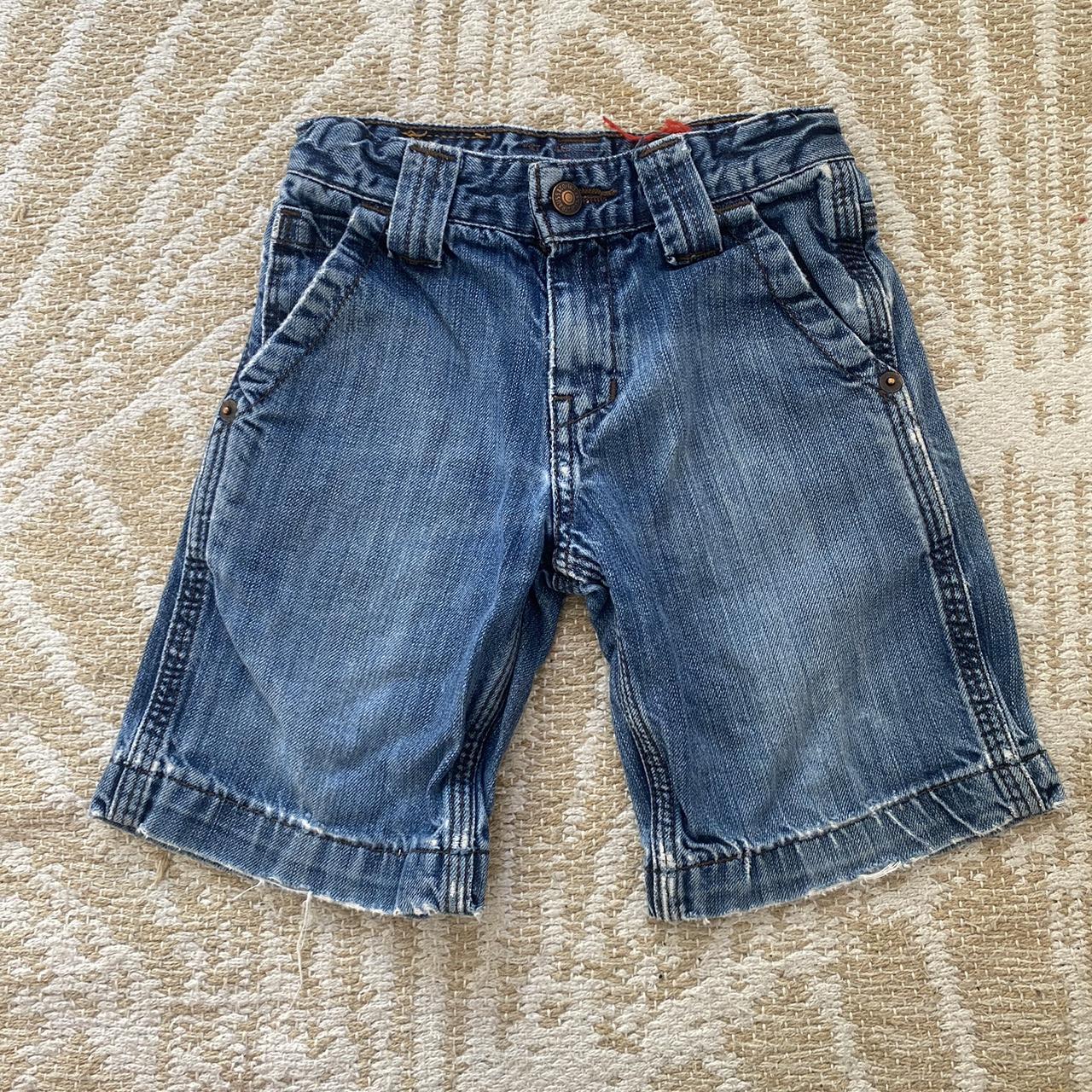 BABY LEVIS SHORTS/JORTS🥹 Size 3 but has adjustable... - Depop