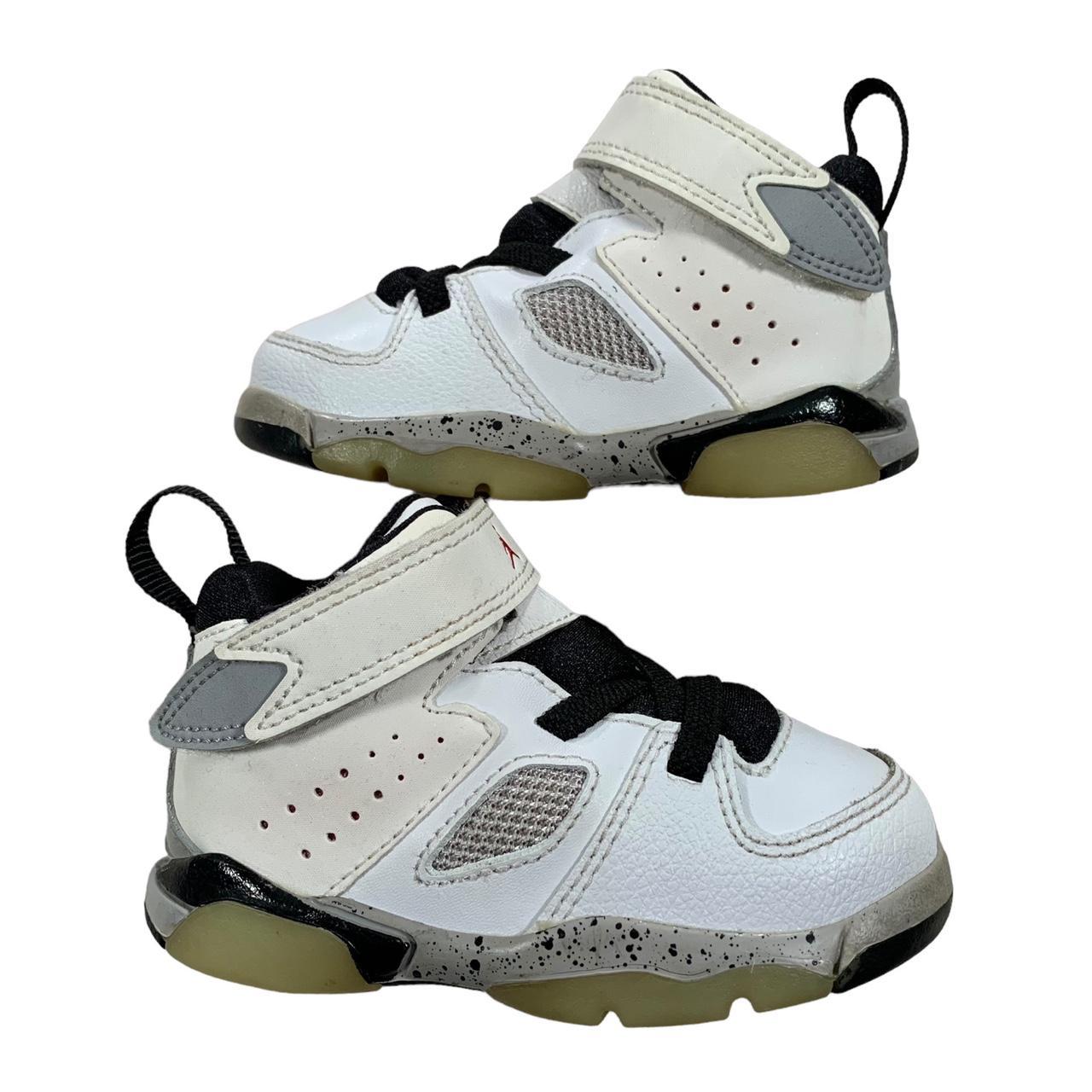 Nike Air Jordan Flight Club 90 (90s) Cement Grey and - Depop