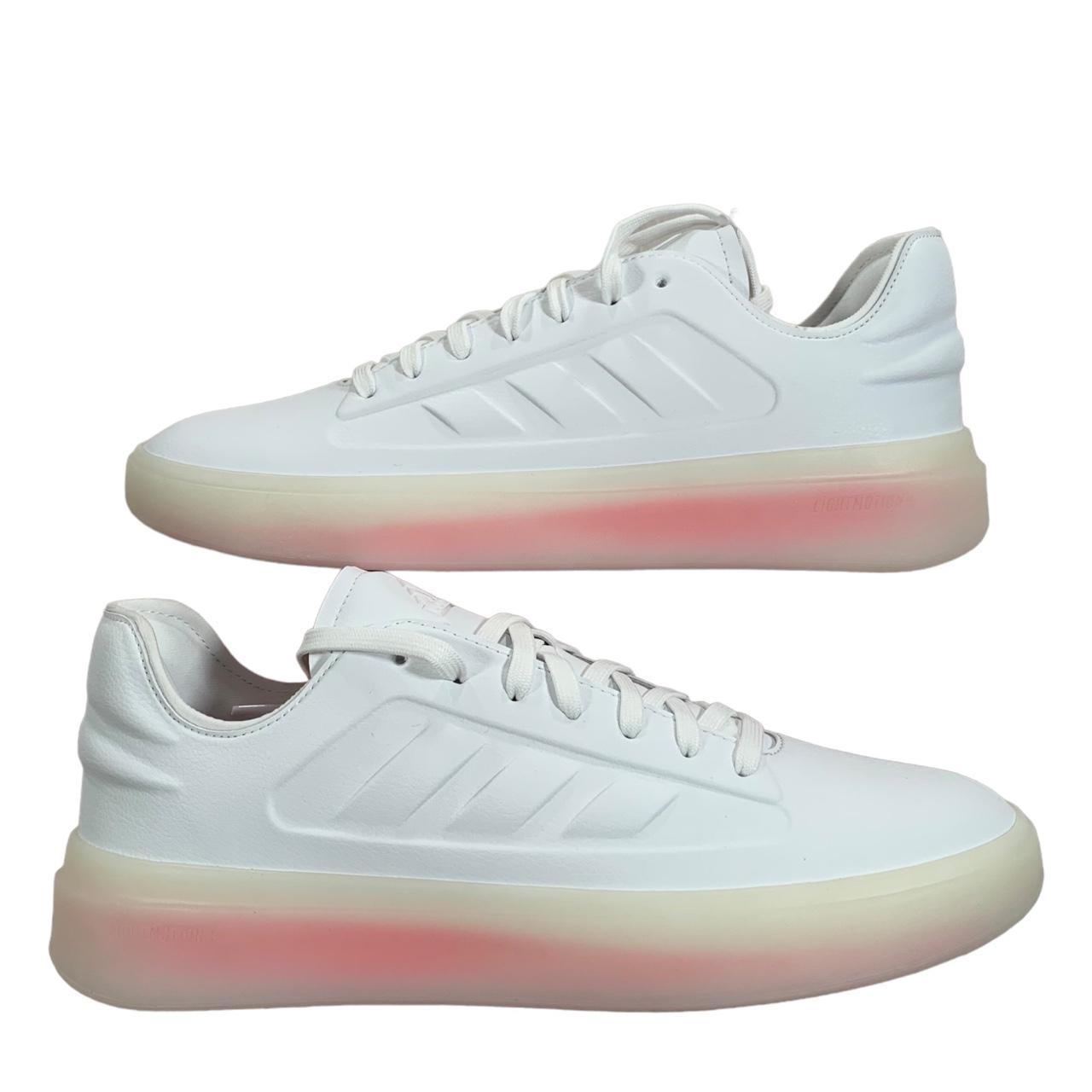 mens red white and blue adidas