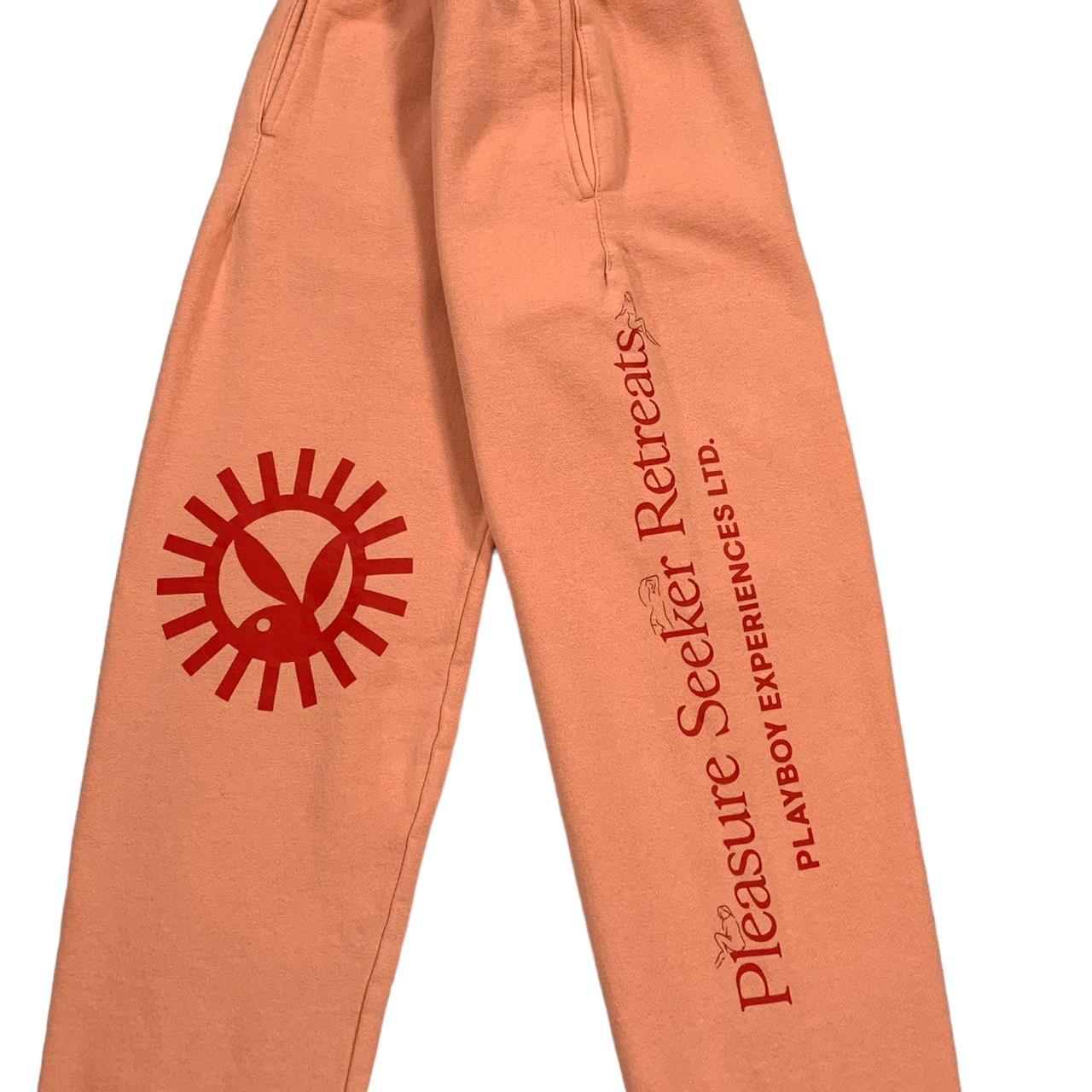 Playboy orange online joggers