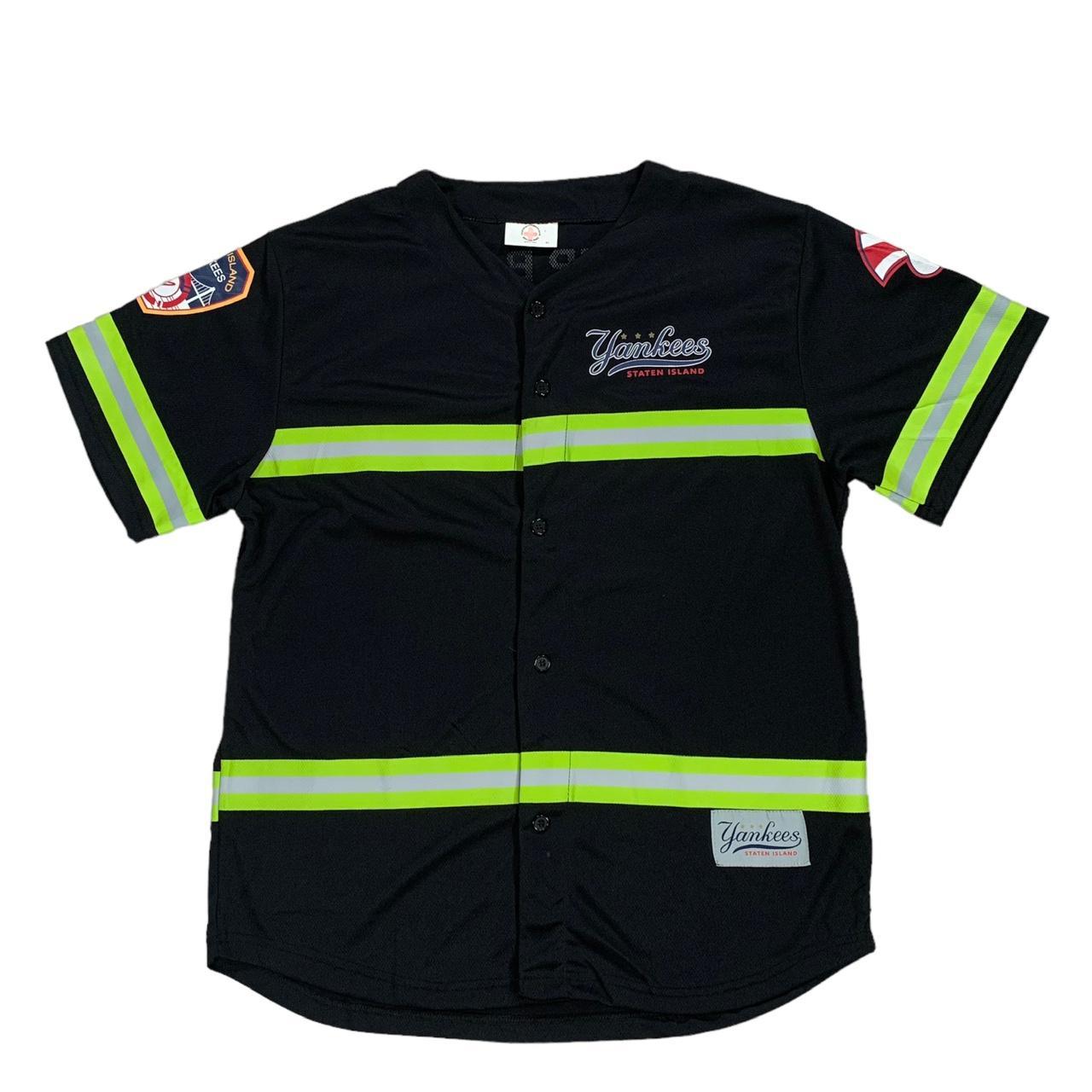 MILB Baseball Staten Island Yankees Black FDNY - Depop