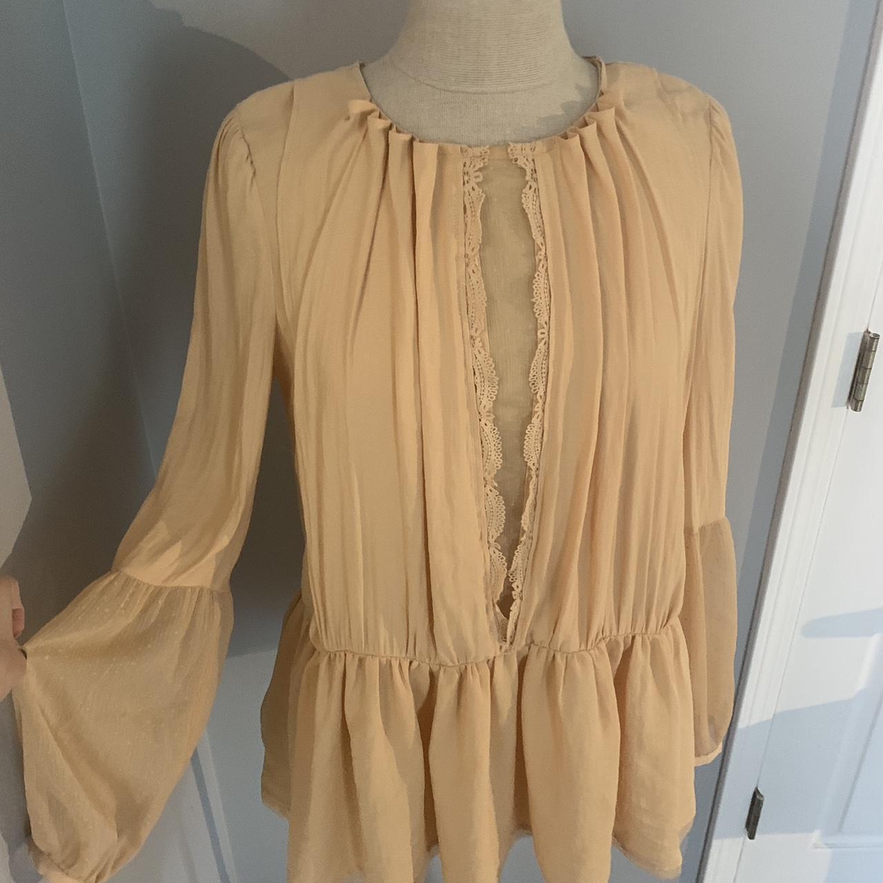 Free People Marigold Mini Dress Poet Top. Depop