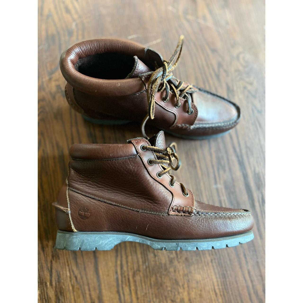 Moccasin on sale timberland boots