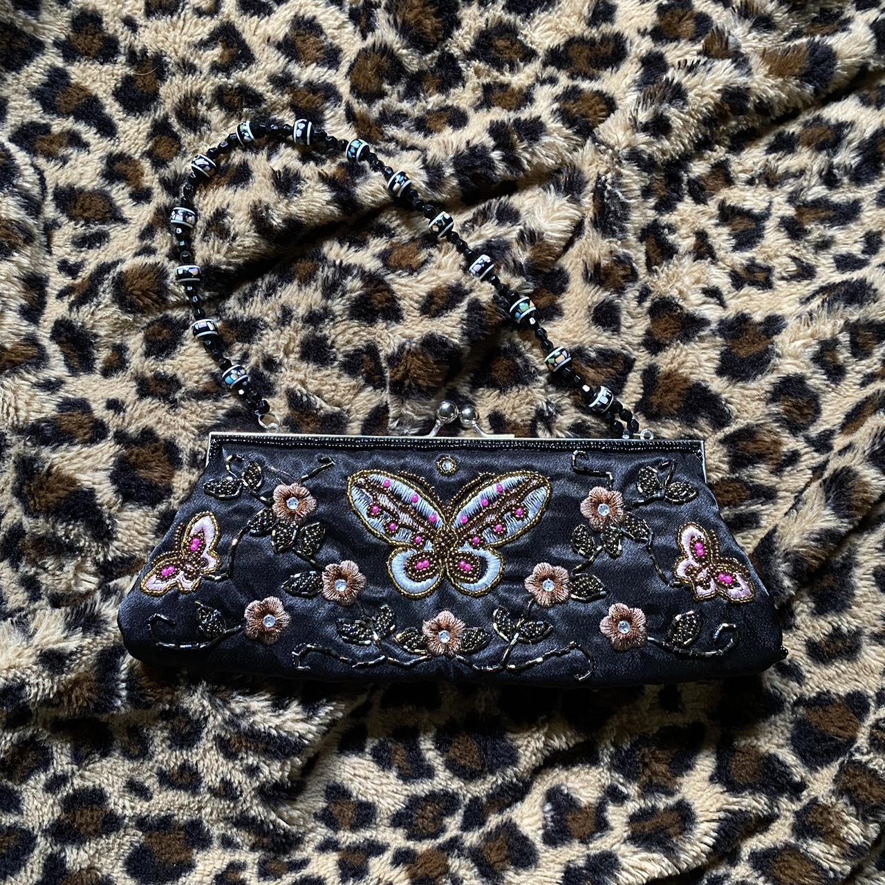 Black butterfly clearance purse