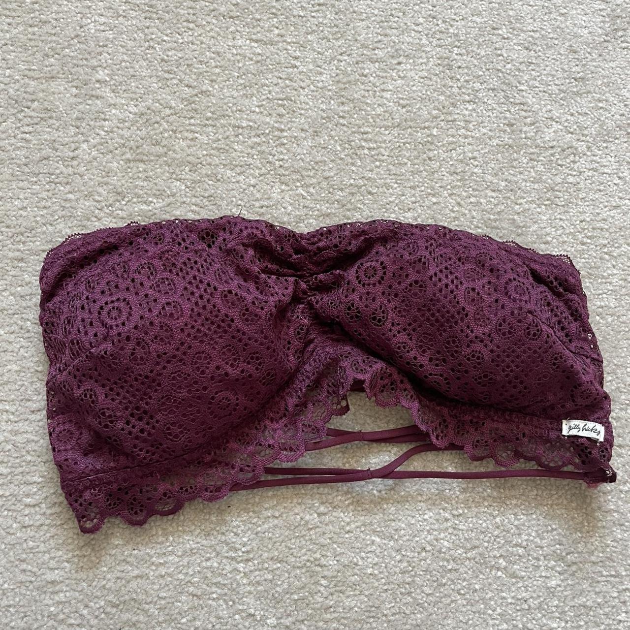 Gilly hicks strapless strappy back bralette, has... Depop