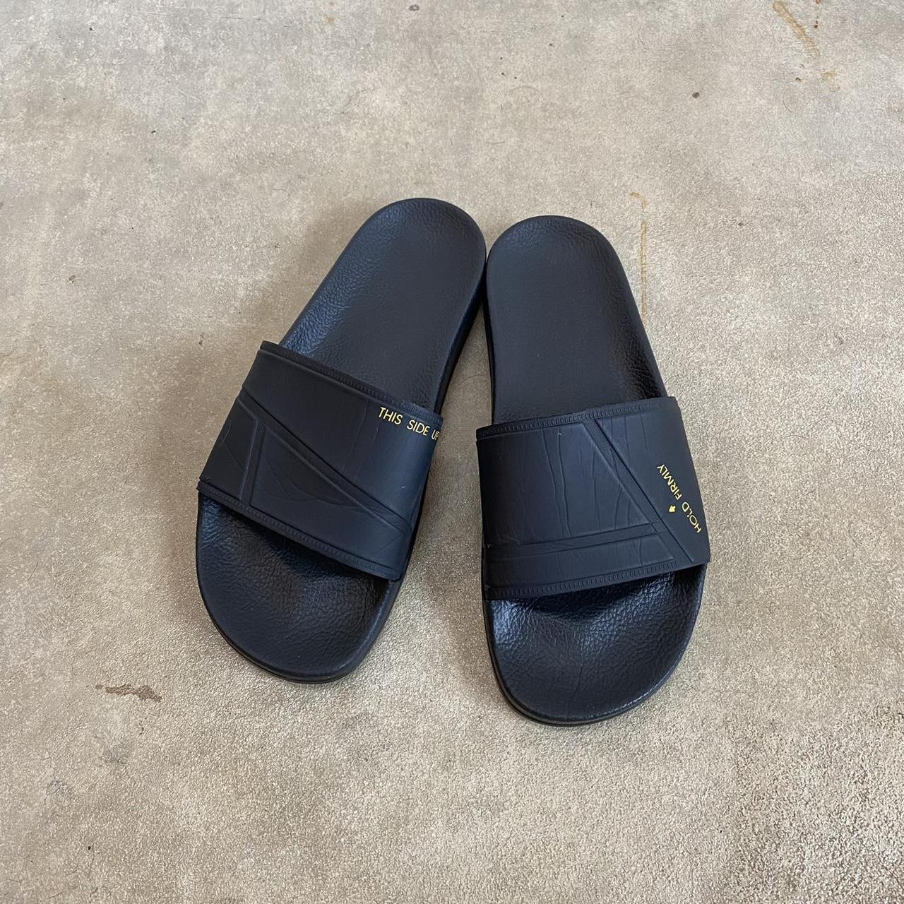 Raf simons adidas Adilette slide. Only worn a... - Depop