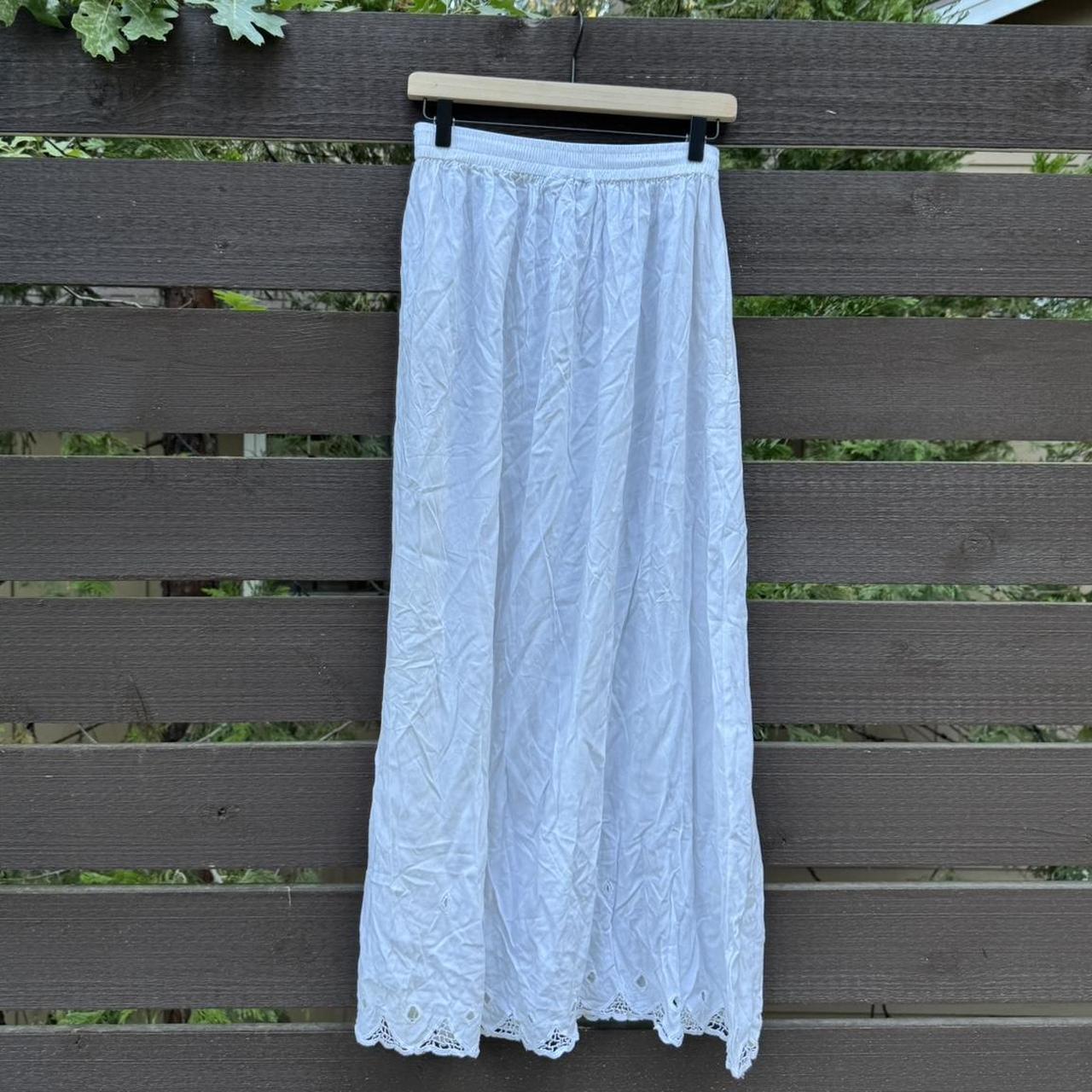 Free People Women's Skirt - White - S – Y2K white… - image 6