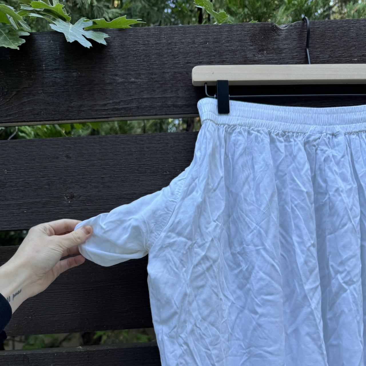 Free People Women's Skirt - White - S – Y2K white… - image 5