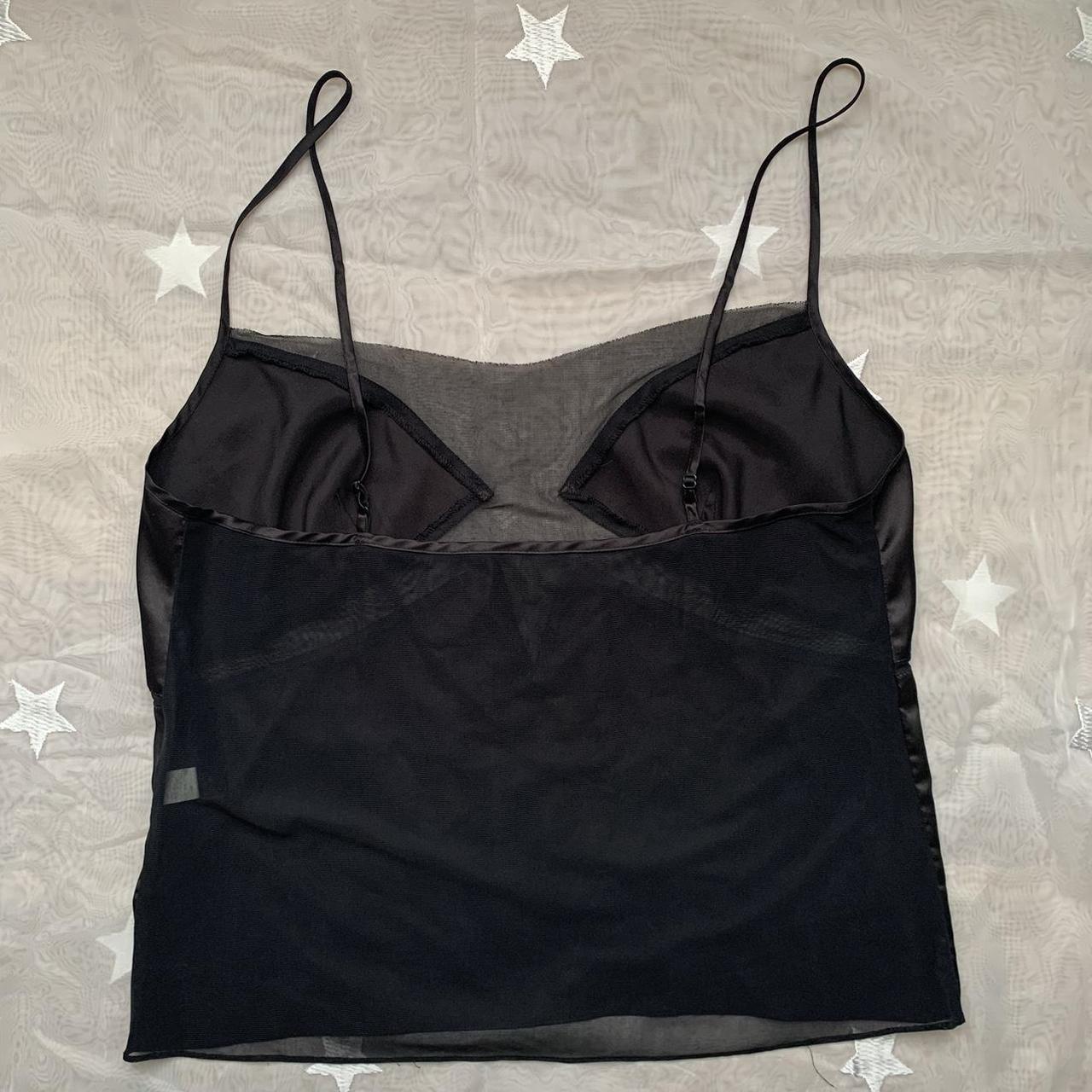 🌟🖤 Sheer Black Star Top🖤🌟 Featuring a fully sheer... - Depop