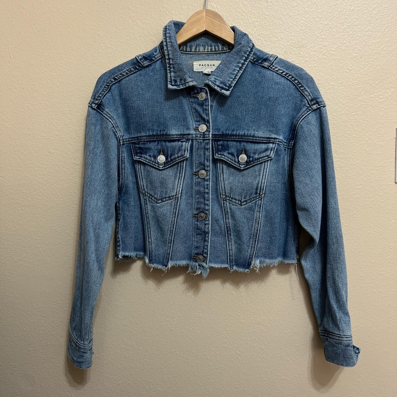 PacSun Women's Coats and jackets Blue XS – Pacsun Cropped