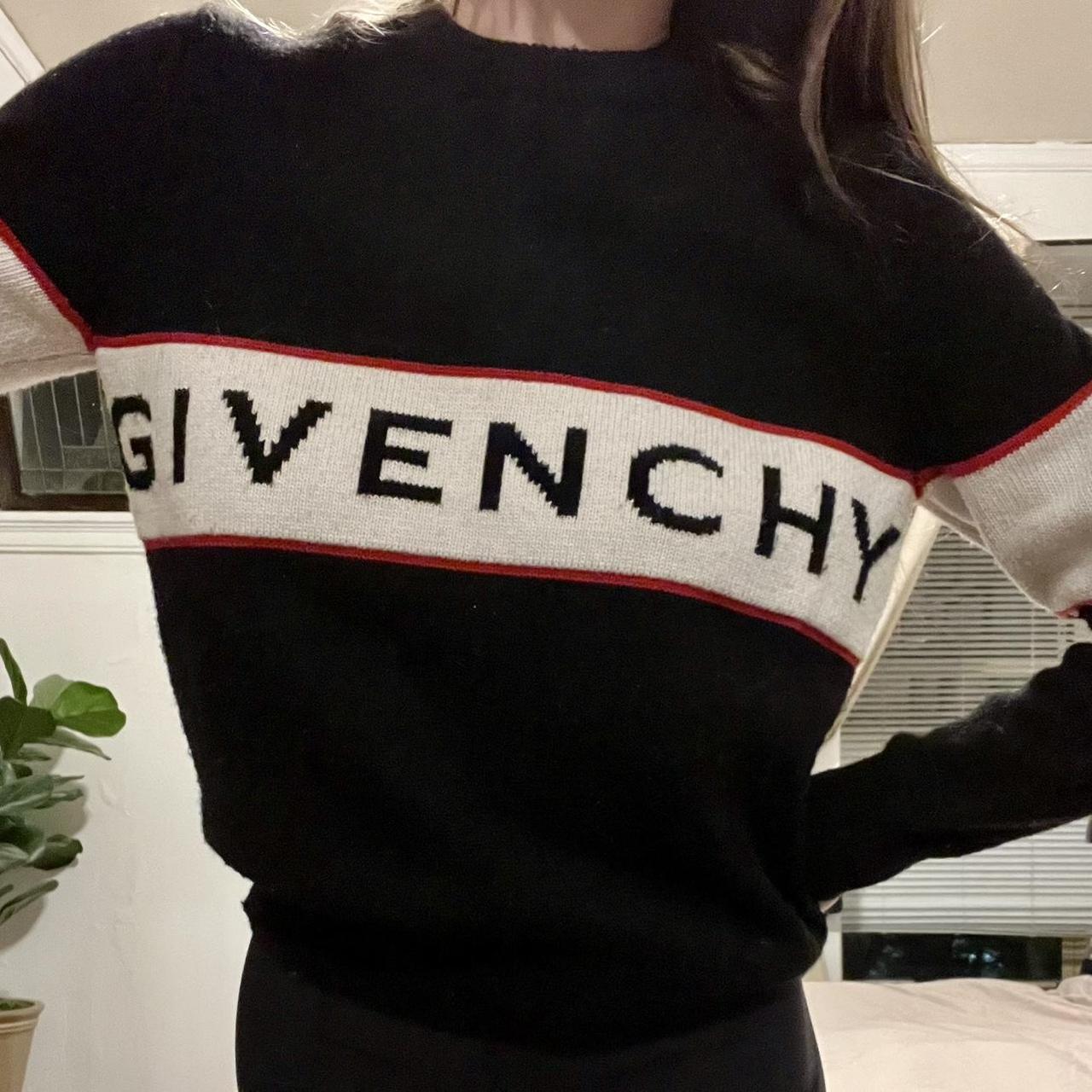 Givenchy Logo-Intarsia Knitted Sweater