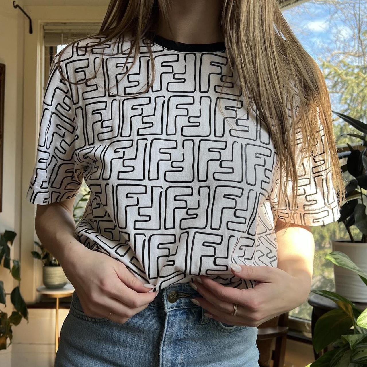 Rare 2020 Fendi Roma x Joshua Vides oversized tee. | Depop