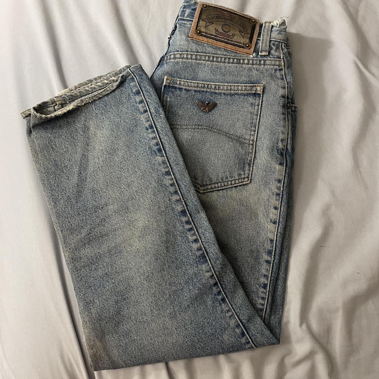 Armani Jeans Women's Navy and Blue Jeans