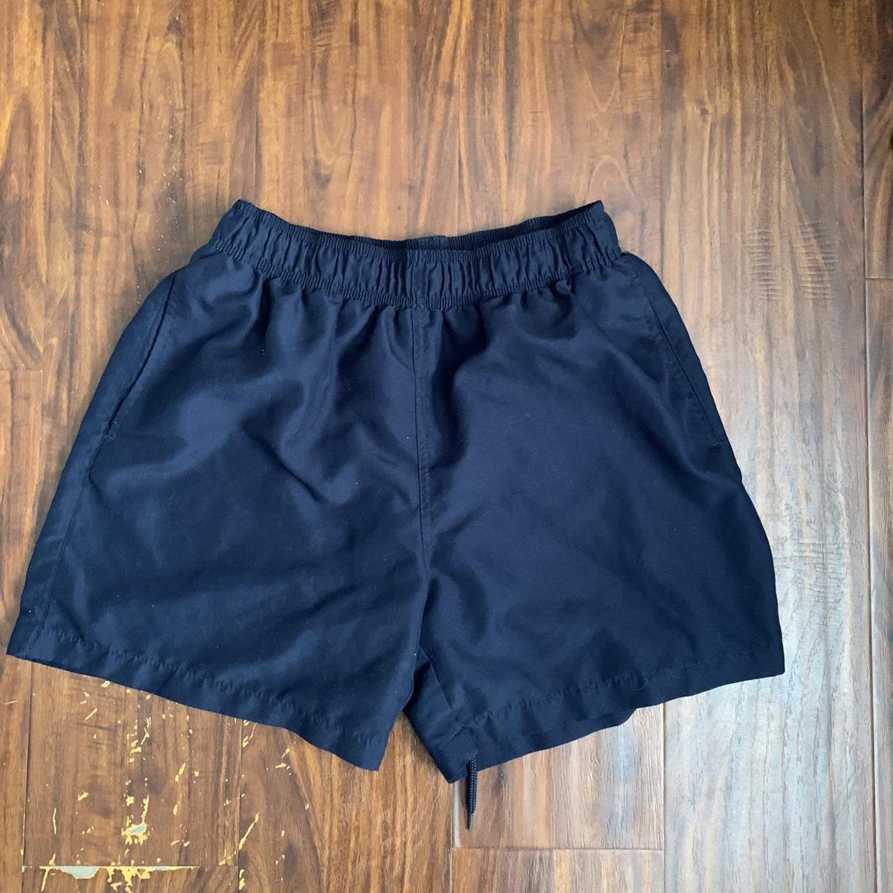 Men's Navy Swim-briefs-shorts