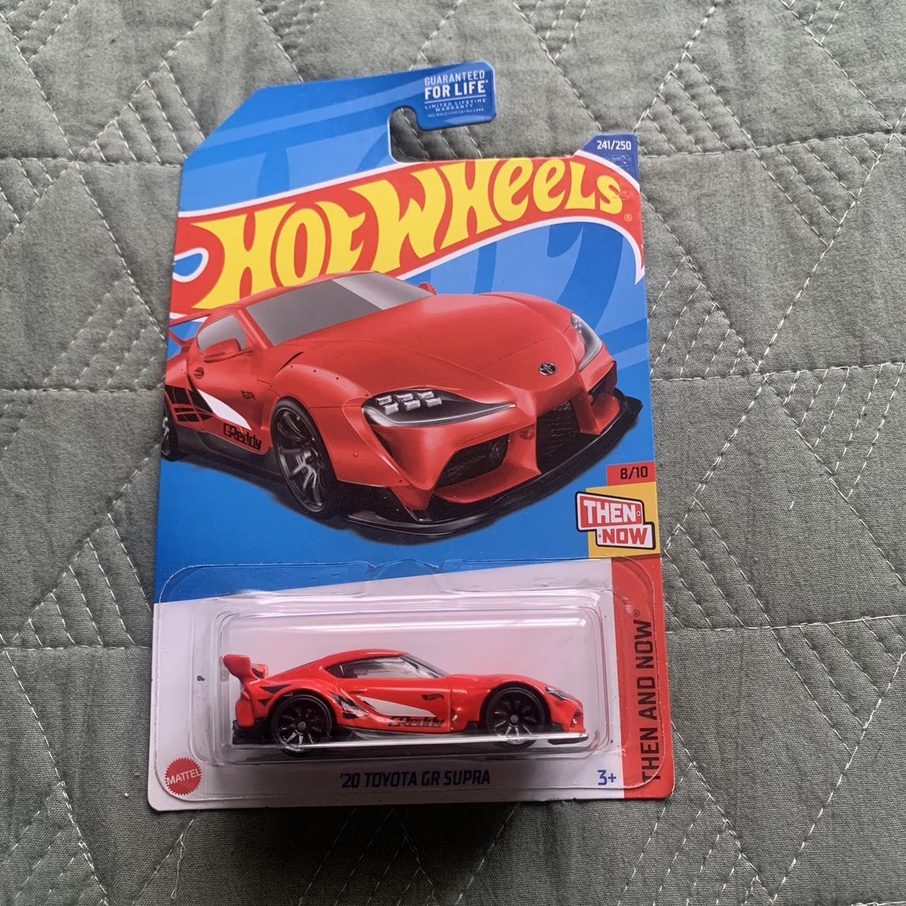 Hot Wheels 2020 GR Supra in Red - Depop