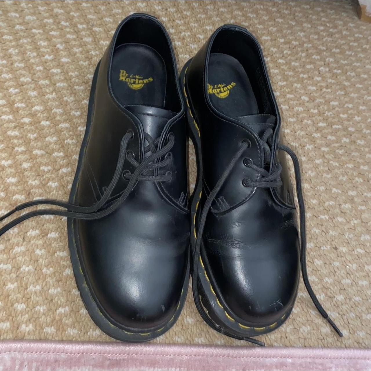 Bex Dr marten size 7 - slightly scuffed and sewing... - Depop