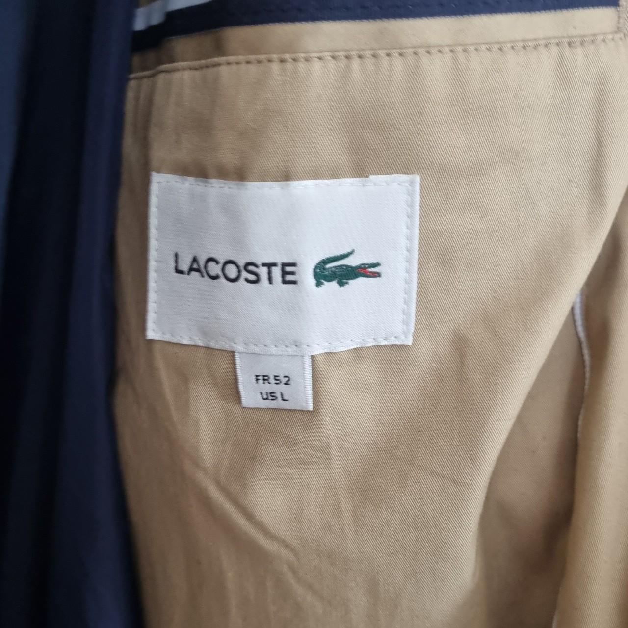 Beige Lacoste Jacket Bought 2nd hand, in really... - Depop