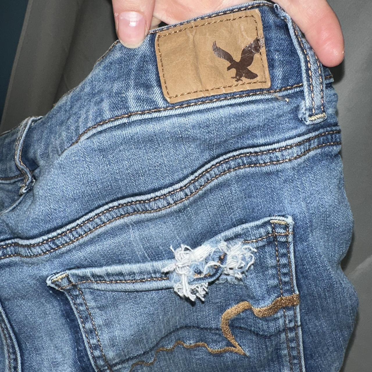 American Eagle Jeans Size Hollister Jeans Hollister Jeans Size Depop
