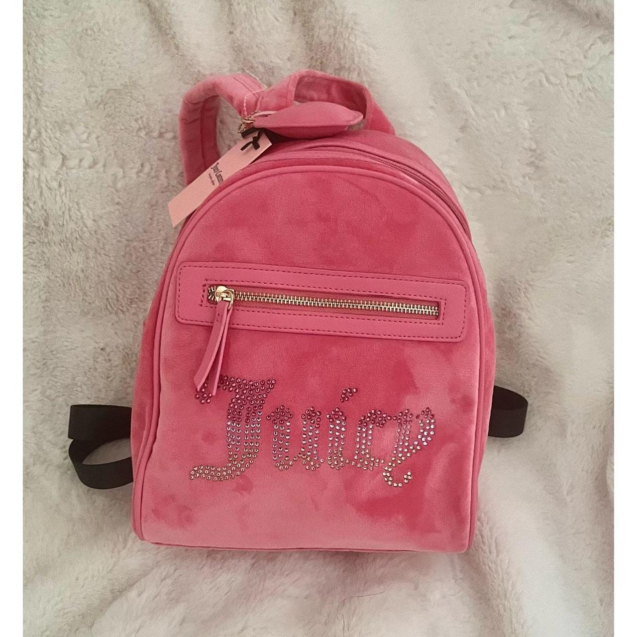 Juicy couture clearance velvet mini backpack