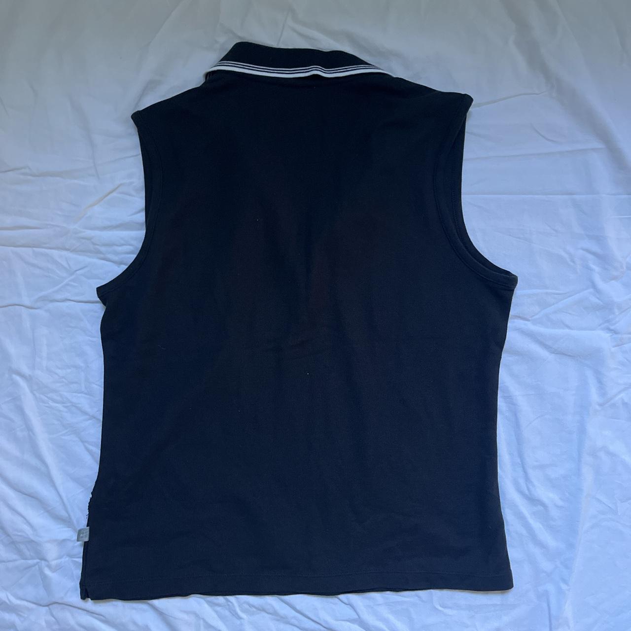 mens black nike vest