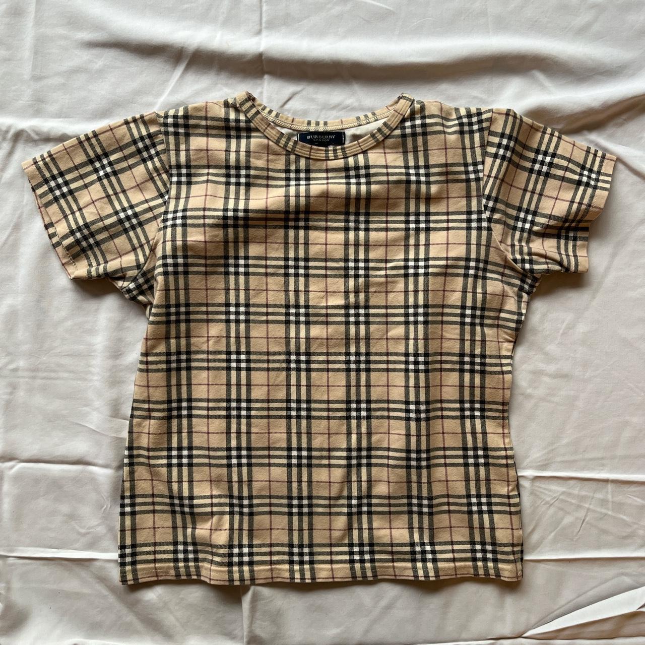 Burberry shirt clearance depop