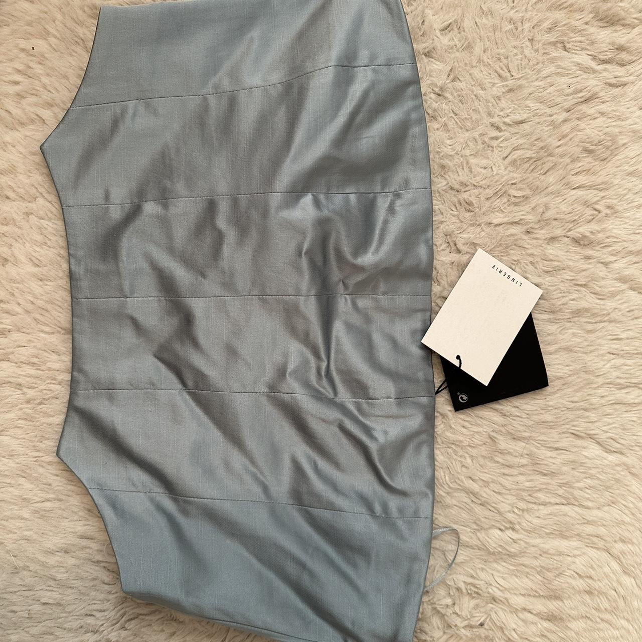 Zara satin bustier corset cropped top Brand new... Depop