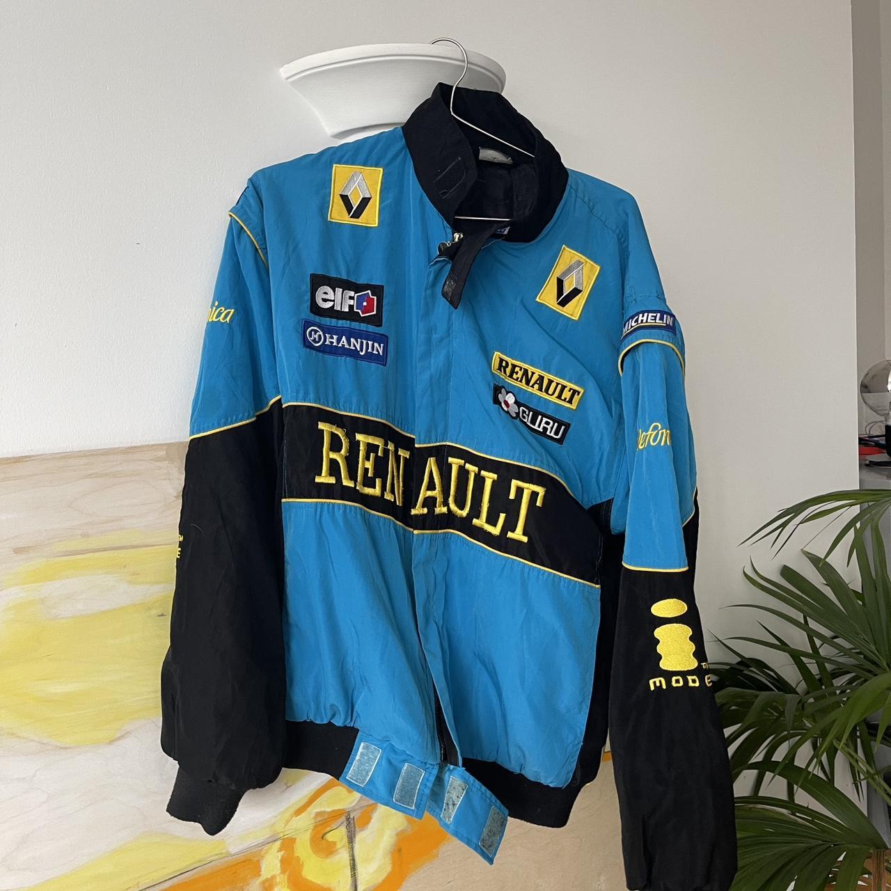 Vintage Racing Jacket -Renault racing... - Depop