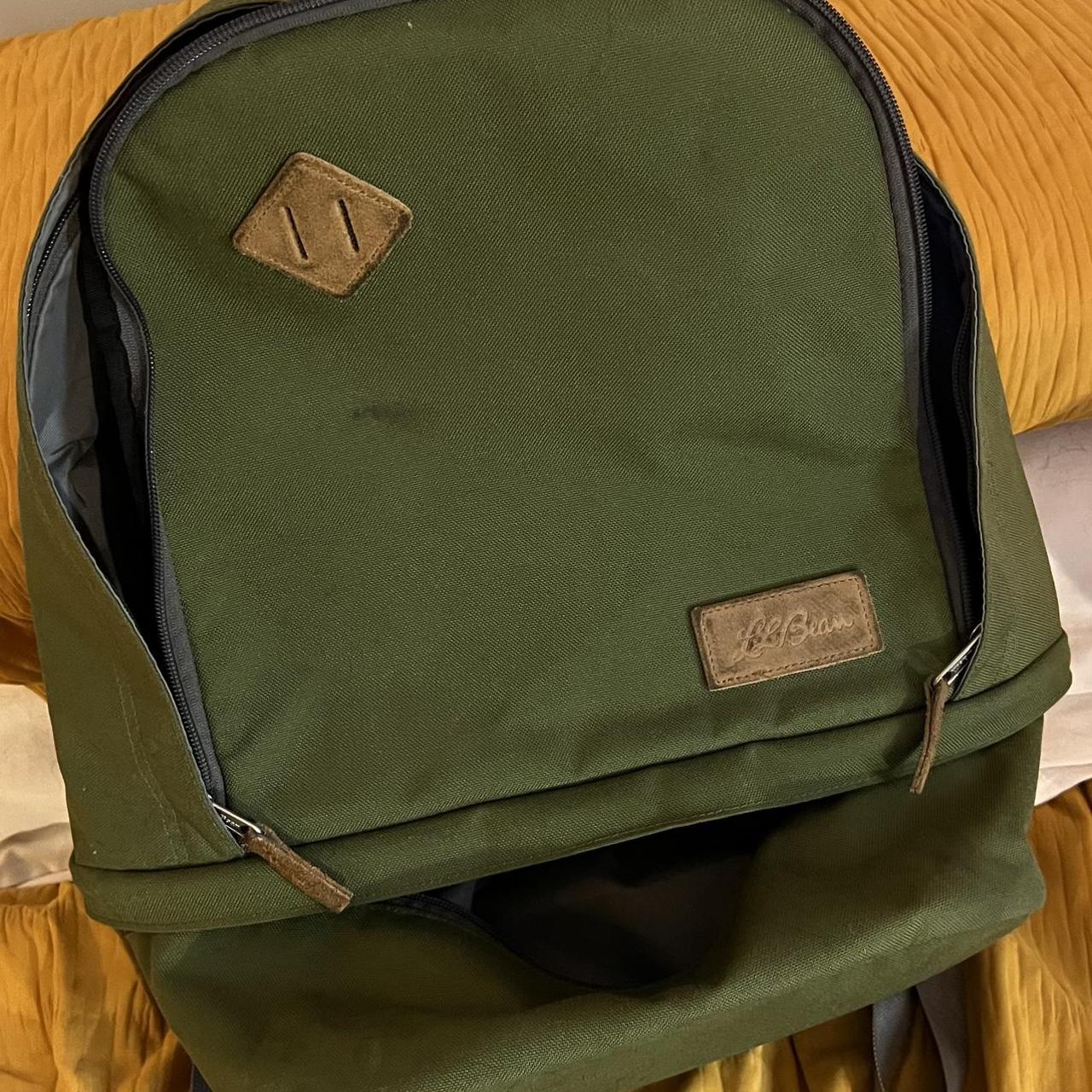 L.L.Bean Tan and Green Camping-hiking | Depop