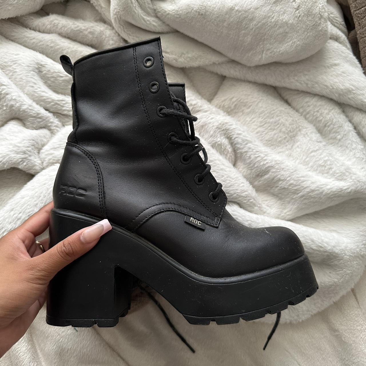 Princess Polly Women's Boots Depop