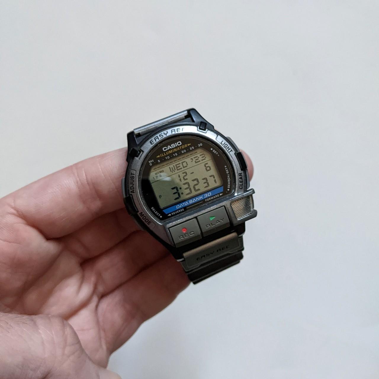 Casio voice recorder discount watch