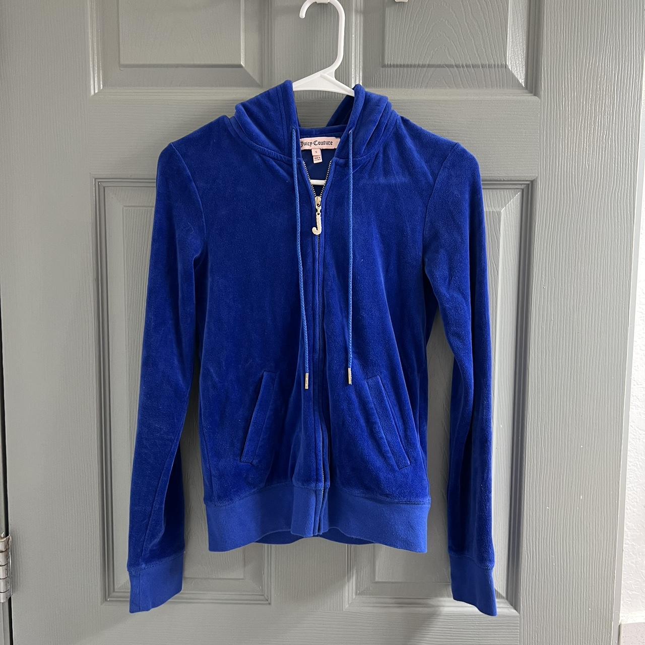 Juicy Couture Women's Blue Jacket | Depop