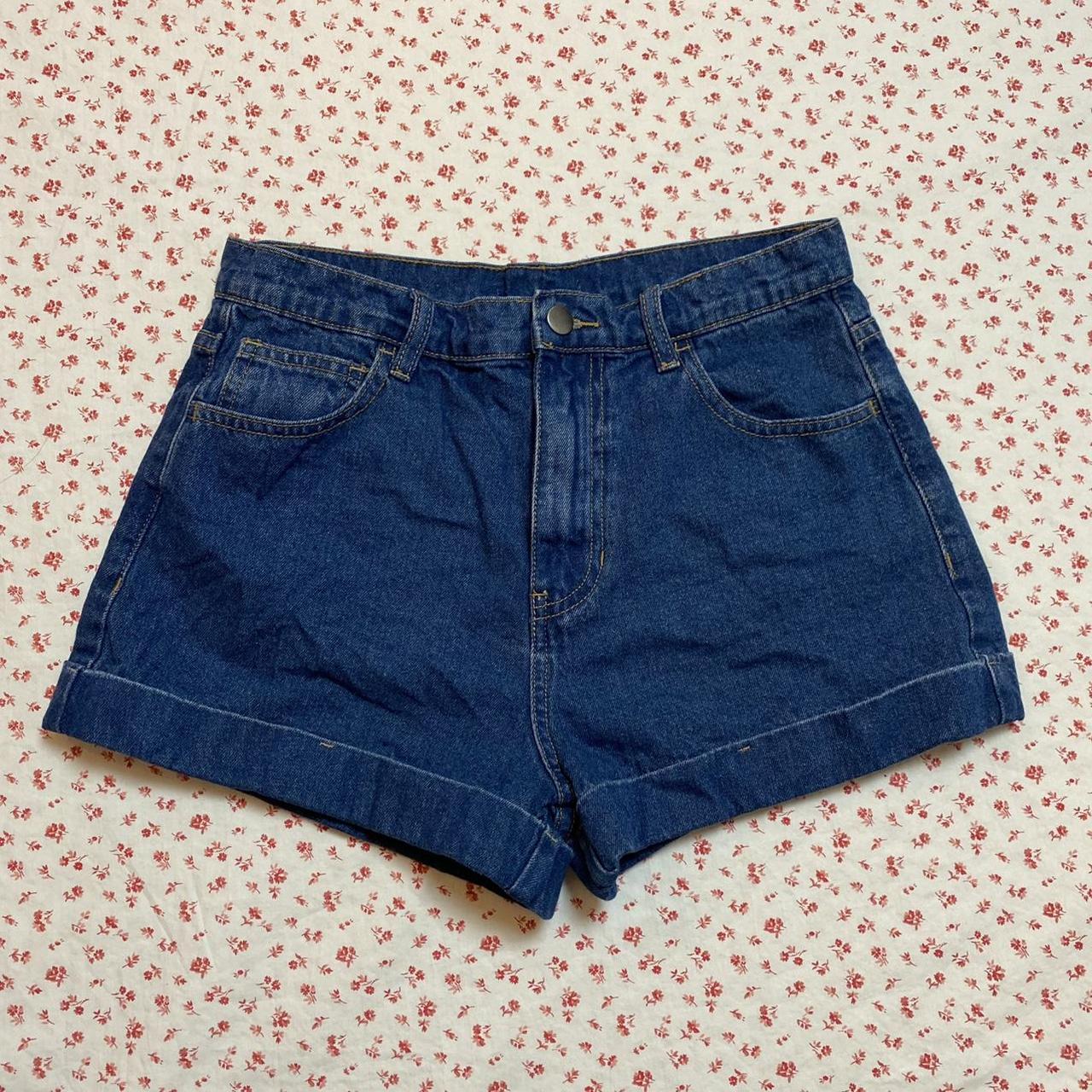 80s style best sale denim shorts