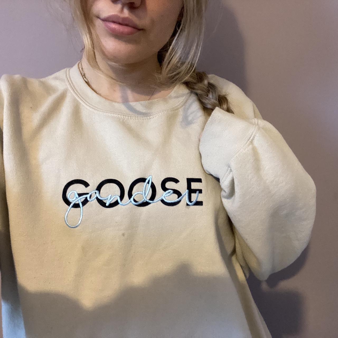 Goose and discount gander blue sweatshirt