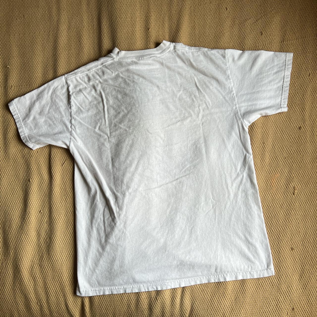 JIF branded white T-shirt Size L Hanes Beefy brand - Depop