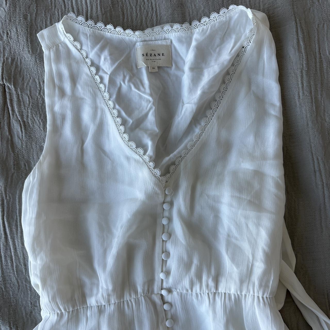 Sezane Aglae dress size 36. No flaws to note fits