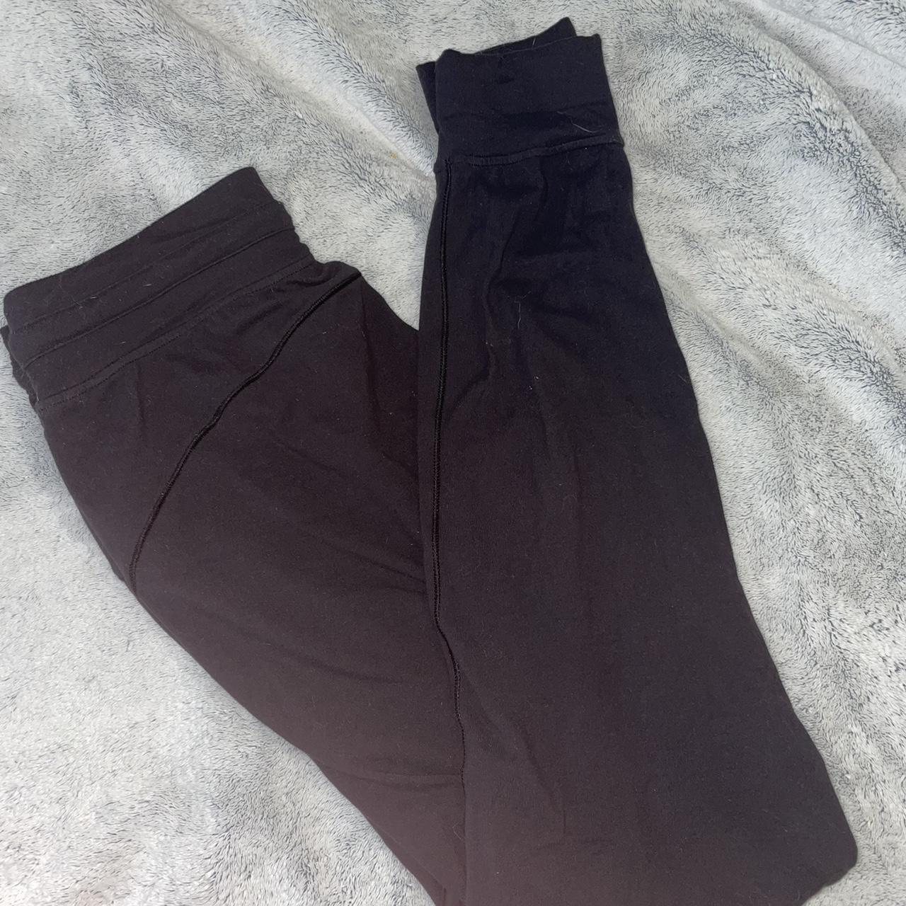 Black lululemon ready to Rulu jogger, full length... - Depop